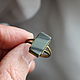 Винтаж: Старинный перстень с природной яшмой, 60-е гг. СССР. Кольца винтажные. Gabbianoart. Интернет-магазин Ярмарка Мастеров.  Фото №2