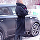 Coat with belt black 'Black cashmere'. Coats. Lana Kmekich (lanakmekich). Online shopping on My Livemaster.  Фото №2