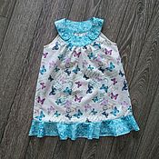 Одежда детская handmade. Livemaster - original item Dress: Dress for a little girl 