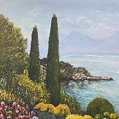 Картины и панно handmade. Livemaster - original item Pictures: Oil painting Italian vacation. Handmade.