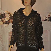 Одежда handmade. Livemaster - original item Knitted summer jacket,size ,48-52.. Handmade.