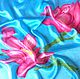 Batik shawl Morning Magnolia Sorokina Natalia shop silk Paradise Fair masters Handmade Painted Gift girl woman to Buy a gift Best offer silk shawl Scarf for women
