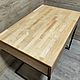 Письменный стол из массива ясеня "GOLD  ASH". Столы. EasyLOFT. Ярмарка Мастеров.  Фото №8