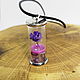 Pendant Flask Purple Flower. Pendants. Selberiya shop. My Livemaster. Фото №5