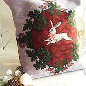Для дома и интерьера handmade. Livemaster - original item Pillowcase tapestry Decorative Bunny runner. Handmade.