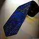 Order Tie On the lucky wave, original painting. Exclusive hand painted. Livemaster. . Ties Фото №3