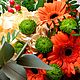 Композиция "Цветы в конверте" Живые цветы для учителя. Композиции. DARK FLORIST Флористика Декор ЦВЕТЫ. Ярмарка Мастеров.  Фото №5