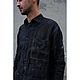 Заказать Рубашка мужская из конопли Hemp Oversized Work Shirt Garment Dyed. VÄN Studio. Ярмарка Мастеров. . Рубашки мужские Фото №3