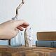 Кошка из дерева. С белым цветком. Статуэтки. Ирина Люмти          Декор из дерева. Ярмарка Мастеров.  Фото №4