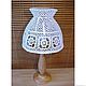 Lampshade for table lamp, crocheted. Lampshades. Lace house. Online shopping on My Livemaster.  Фото №2