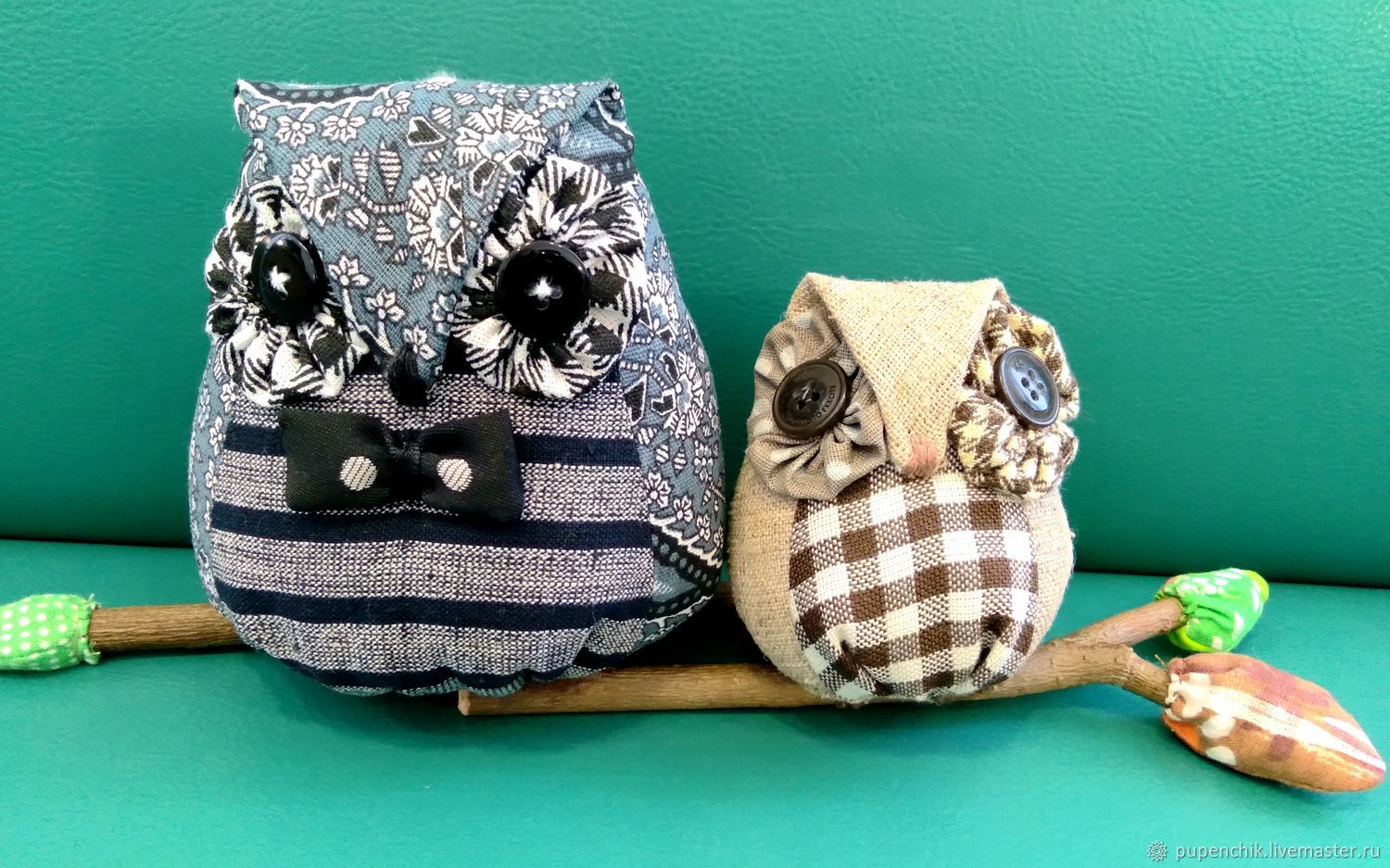Подвески совята текстильные в интернет-магазине на Ярмарке Мастеров ...