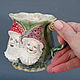 Tazas y tazas: Agárico pareja. Mugs and cups. Mila. My Livemaster. Фото №6