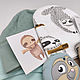 Милый ленивец - Подарочный бокс для младенца, Baby box. Подарок новорожденному. Кошака~Вышивака. Ярмарка Мастеров.  Фото №4