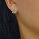 Заказать Серьги с розовым кварцем "Карамель. Бохо". Серебро. Newstylejewelry. Ярмарка Мастеров. . Серьги классические Фото №3