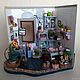 A roombox 'Flower shop', Miniature figurines, Omsk,  Фото №1