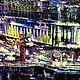Big bright picture panorama of the city top view of Saint Petersburg 100. Pictures. paintmart (oikos). My Livemaster. Фото №4