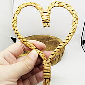 Для дома и интерьера handmade. Livemaster - original item Interior elements Wicker heart. Handmade.