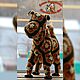 Вязаный верблюжонок Кэмел в стиле "Африканский цветок", Мягкие игрушки, Кировград,  Фото №1