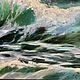 "Море. Кипр". Картина (холст, масло). Диана Маливани. Картины. Художник Диана Маливани. Ярмарка Мастеров.  Фото №4
