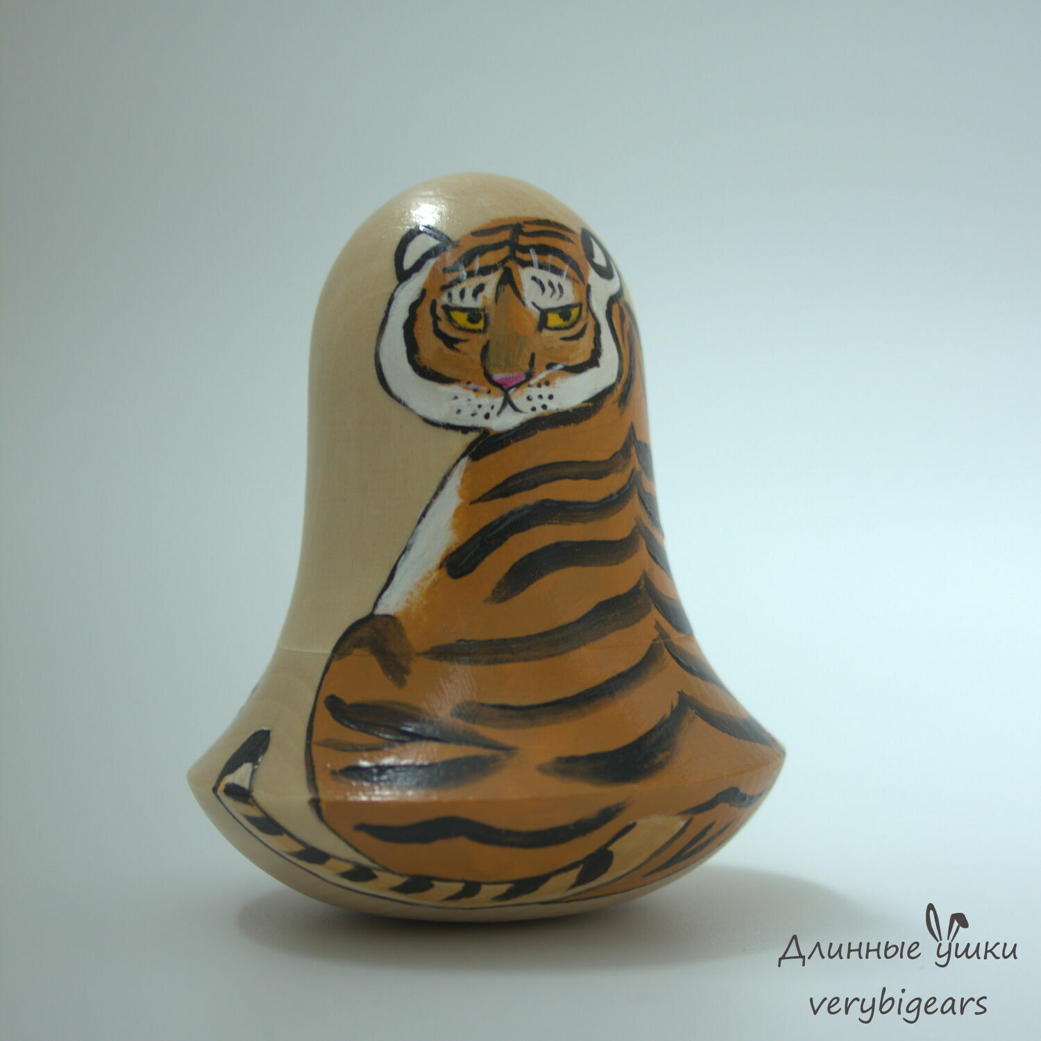 Tumbler Tigers hand-painted, Rolling Toys, Penza,  Фото №1