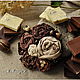 Брошь "Choco". Брошь-булавка. Грабова Мария *M.Mariya.S*. Ярмарка Мастеров.  Фото №5