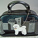 Leather bag ' White Poodle'. Classic Bag. Marina Speranskaya handbag. Online shopping on My Livemaster.  Фото №2
