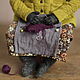 interior doll: Old lady with knitting. Interior doll. Irina Sayfiydinova (textileheart). My Livemaster. Фото №6