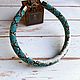 Harness made of Japanese beads 'Azure Python'. Necklace. Natalya | Handmade jewelry  |. Online shopping on My Livemaster.  Фото №2