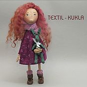 Куклы и игрушки handmade. Livemaster - original item CLARA is a textile doll. Handmade.