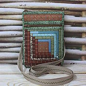 Сумки и аксессуары handmade. Livemaster - original item Bag-pocket, delicatessen, belt bag, patchwork, Russian style, ethno. Handmade.