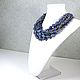 Blue Lapis Lazuli Necklace Handmade. Necklace. ms. Decorator. Online shopping on My Livemaster.  Фото №2