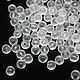 Round Beads 50 pcs 4 mm Transparent Matte. Beads1. agraf. Online shopping on My Livemaster.  Фото №2