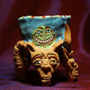 Посуда ручной работы. Ярмарка Мастеров - ручная работа Пиала «Фермер». Handmade.