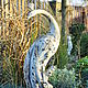 Peacock Figurine Concrete Antique Stone Shabby chic. Garden figures. Decor concrete Azov Garden. My Livemaster. Фото №5