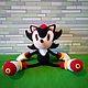 Ёж Шэдоу (Shadow the Hedgehog). Мягкие игрушки. Боченкова Анна (lolki). Ярмарка Мастеров.  Фото №4