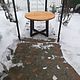Solid cedar Round. Tables. Joinery in Altai. My Livemaster. Фото №6