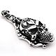 Подвеска из серебра Dark Skull TJP27-01. Подвеска. Blacksilver. Интернет-магазин Ярмарка Мастеров.  Фото №2