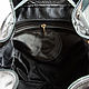 Leather backpack 'classic 3' black. Backpacks. Russian leather Guild. My Livemaster. Фото №5