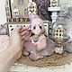Тедди слон — Коллекционная интерьерная игрушка ручной работы, teddy. Тедди Зверята. handmade_toys.lab | Добрые тедди. Ярмарка Мастеров.  Фото №9
