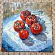 Oil painting 'the Love of tomatoes'. Pictures. Fine Art for Joy. My Livemaster. Фото №4