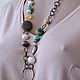Boho beads with Coast pendant. Beads2. Designer jewelry by Anastasia (NASTYAGP). My Livemaster. Фото №5