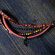 Multi-row bracelet with wood and textiles. Bead bracelet. BijouSiberia. My Livemaster. Фото №6