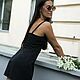 Маленькое черное платье. Платья. LILU-dress дизайнерская одежда. Интернет-магазин Ярмарка Мастеров.  Фото №2