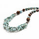 Necklace with larimar 'Puerto Plata', Necklace, Moscow,  Фото №1