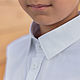 Белая рубашка для мальчика, Блузки и рубашки, Воронеж,  Фото №1