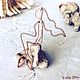 Paperclip 'little Mermaid' - Bookmark for the book-Bookmark for the diary, Bookmark, Zvenigorod,  Фото №1