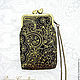 Чехол для iphone / смартфона Paisley Gold. Чехол. Даша Самаркина. Интернет-магазин Ярмарка Мастеров.  Фото №2