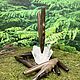 Заказать Курипе из цельного дерева: FULL POWER. Дерево Эбен. Shamanic-staff. Ярмарка Мастеров. . Трубка для рапэ Фото №3