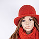 Accessories set: hat and scarf / Merino wool. Headwear Sets. Knitwear shop Fairy Tale by Irina. My Livemaster. Фото №6