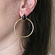 Order Earrings with onyx, gold earrings with black onyx, earrings gift. Irina Moro. Livemaster. . Earrings Фото №3